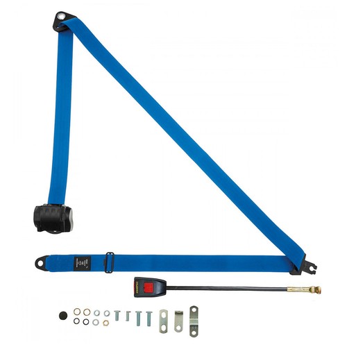 Front automatic seat belt - front,